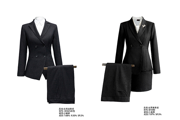 男女秋冬仿毛西服